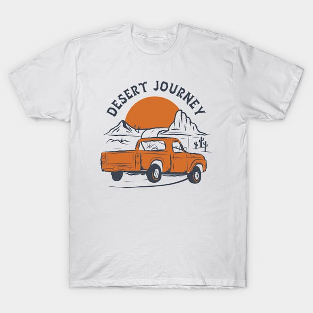 Desert Journey T-Shirt by Prickly Pear Graphics